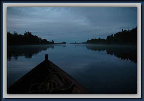 travel colour nature finland river landscape photography boat north lapland lappi taiga pelkosenniemi riverkemi