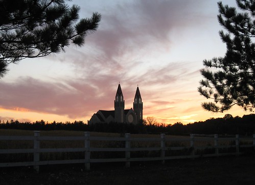 sunset ontario canada church