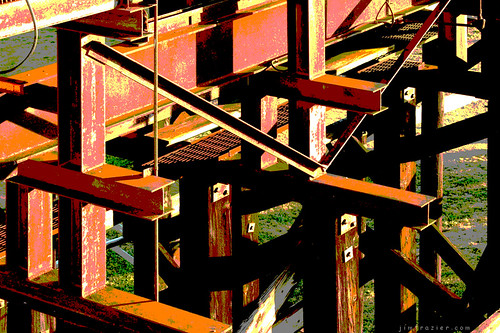 lighting wood old morning light abstract heritage history classic texture industry ferry sunrise dawn harbor boat wooden dock industrial pattern ship commerce antique michigan steel patterns landmarks machine july beautifullight structure historic lakemichigan business machinery commercial infrastructure historical nautical process beams girders posterized 2007 fragment ludington fragments ssbadger interestinglight nationalregisterofhistoricplaces q4 nrhp 2007julymackinactrip 2008calpot 200707wisconsinmichigan