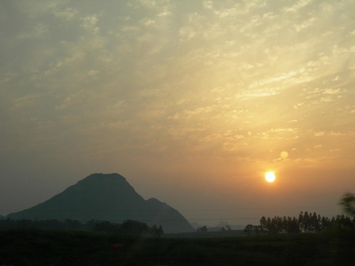 china sunset