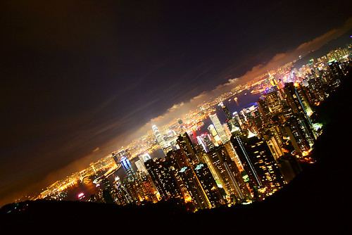 night skyscraper buildings hongkong lights nightshot thepeak canonefs1022mmf3545usm canon400d photofaceoffwinner photofaceoffplatinum mariaismawi