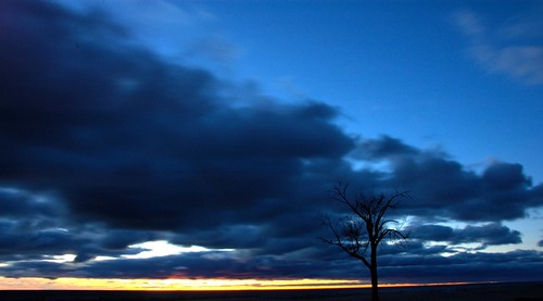 park sunset lake beach clouds state michigan ottawa