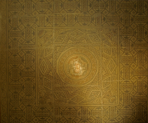 geometric geometrico museum roman mosaic mosaico romano libya tripoli mythology libia romà mitologia jamahiriya