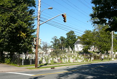 Corner of the cemetery