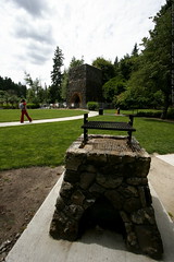 bbq grill in the image of the lake oswego furnace   … 