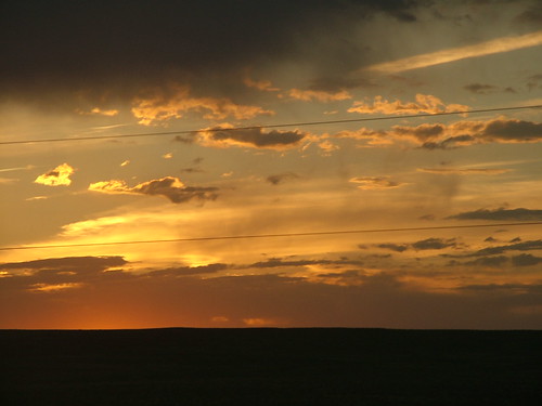 sunset desert amtrak southwestchief arizonaazpainted