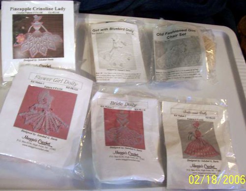 I am looking for patterns for Crinoline girl doily patterns.does