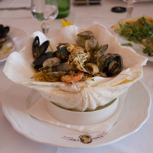 italy food geotagged lunch italia seafood 2007 emiliaromagna spaghettialloscoglio castelnovonemonti ilristorodidante geo:lat=44432209 geo:lon=10410715
