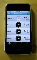 World Time Zones on the Smartphone