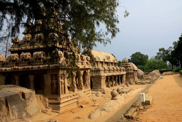 mamallapuram five rathas