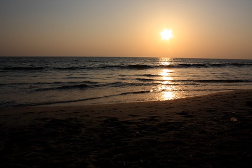 sunset beach calicut