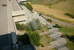 South stairs at the University of Lethbridge