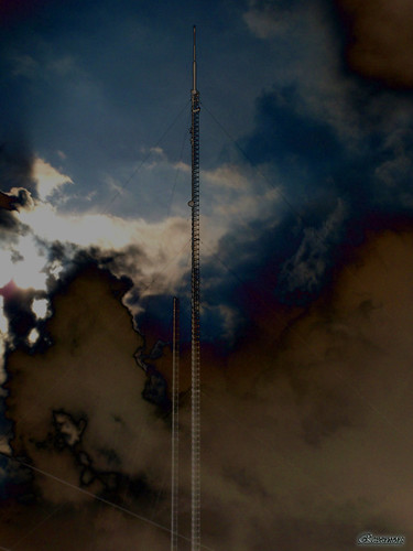 sky tower broadcast television clouds photoshop geotagged tv digitalart wv westvirginia computerart tall allrightsreserved photoshopart barkersridge rcvernors altereduniverse
