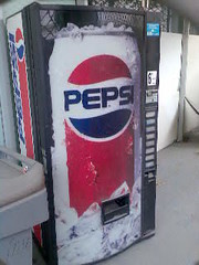 Old Pepsi Machine - Photo of Montmagny