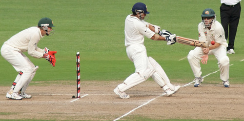 Sachin pulls a delivery