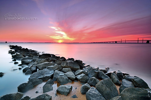 seascape beach rock clouds sunrise landscape nikon maryland explore filter nd frontpage 1224mm sandypointstatepark d7000