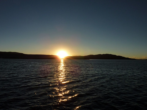 travel sunset peru laketiticaca boat puno