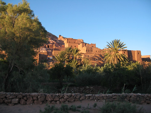sunset morocco kasbah aitbenhaddou