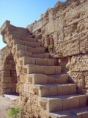 Steps up to the City Walls, Rhodes Town
