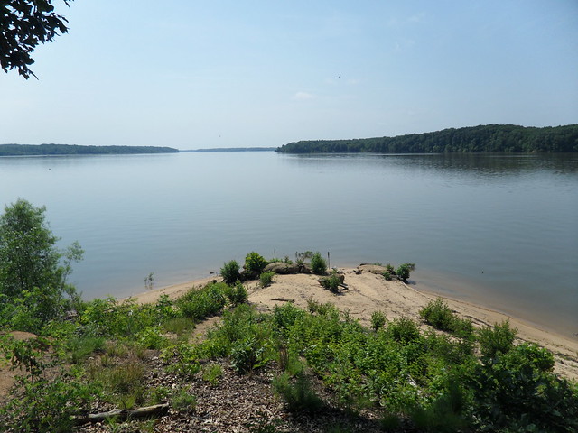 "The point" is where the Dan and Staunton Rivers meet Kerr Reservoir