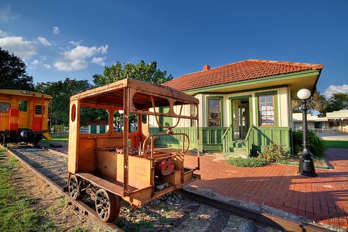 texas exterior trains smithville hdr railroadmuseum texasphotofestival