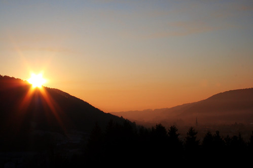 sunset sun mountain jessie montagne soleil rumble val vosges couchant dajol