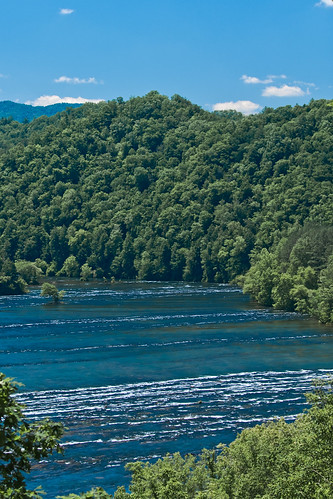 trees summer rural river tennessee scenic rapids overlook reliance hiwasseeriver