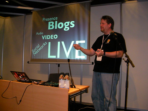 Scenes from PodCamp Europe 2007
