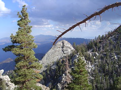 A view of the San Jacinto Mountain area 