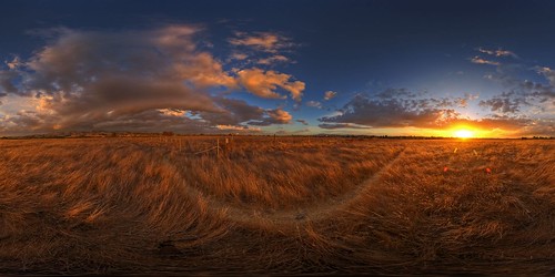 sunset sky panorama storm field grass clouds dramatic straw hay hdr equirectangular photomatix tonemapped 3exp nodalninja hdrpanorama weekendamerica