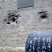 bullet holes on Wanping's city wall