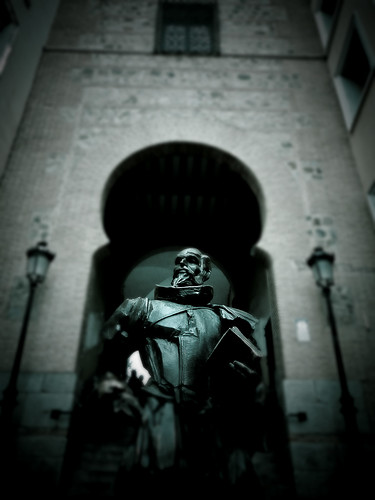 Hacerte una foto con Cervantes, en Toledo
