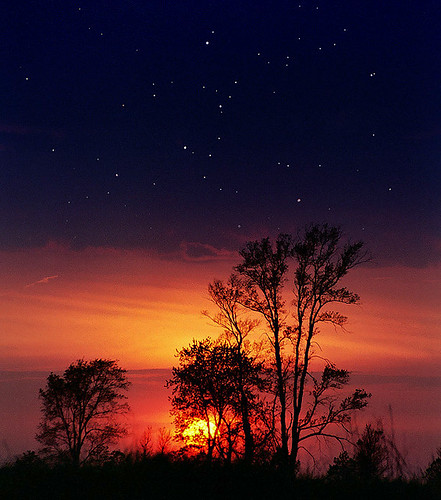 sunset two stars twilight dusk 100v10f blended worlds nightfall 25faves anawesomeshot