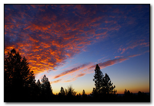 autumn fall sunrise washington spokane