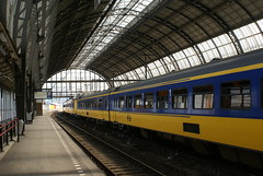 Trein op Centraal Station