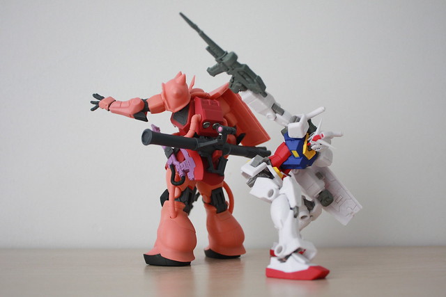 [S.C.M. EX] Gundam VS. Char's ZAKU set
