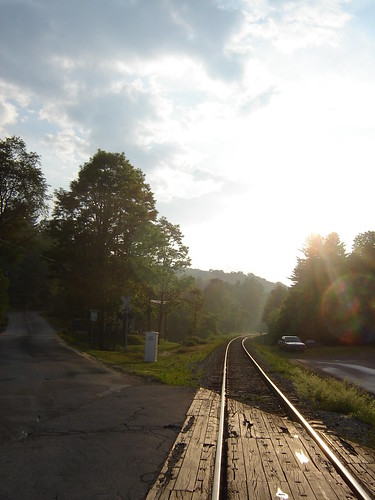 road railroad train vermont track rail amtrak vt randolph