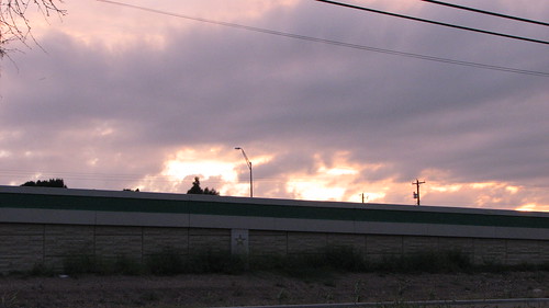 sunset sky texas