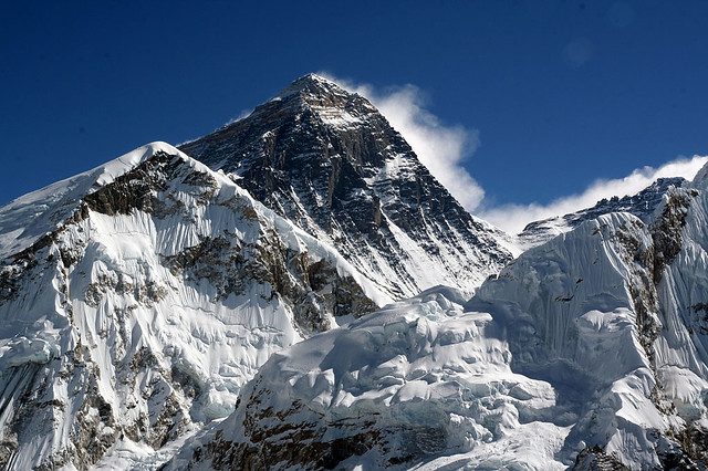 Everest (8848m) from Kala Pattar (5550m) - the day after