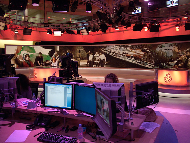 al jazeera english newsroom