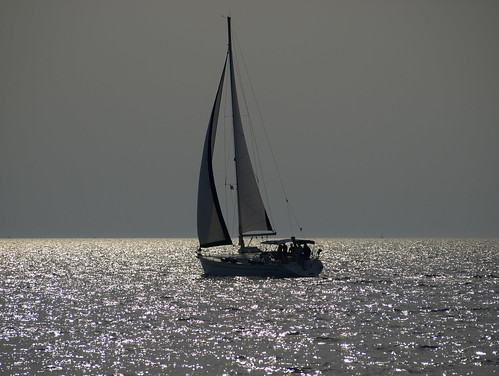 sunset sea sailboat island sailing croatia roni bol brac adriatic 2007 dalmatia e510 interestingness71 marinkovic ronimarinkovic