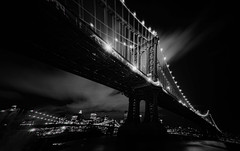 the Manhattan Bridge