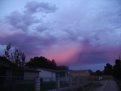 sunset clouds espanola