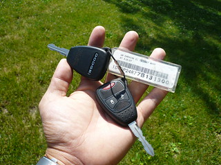 stupid rental car keys.. they give you TWO, but the keychain doesn't come apart, so, um, what's the point?