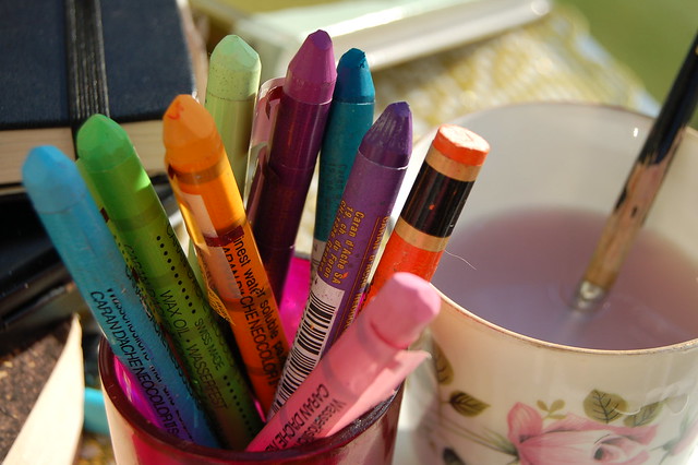 New crayons by iHanna, Copyright Hanna Andersson