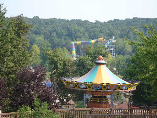 santaclaus rollercoaster achterbahn vergnügungspark freizeitpark holidayworld amusementparc usatrip2007