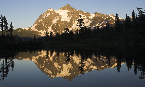 sunset mountain lake reflection water wow washington glow mt alpen alpenglow shucksan abigfave aug074301 caispoleto