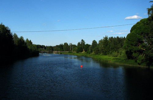 summer sky nature canon finland river landscape countryside midsummer juhannus kokemäki s3is