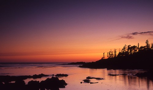 sunset canada film geotagged bc minolta britishcolumbia vancouverisland scanned ucluelet dynax505si