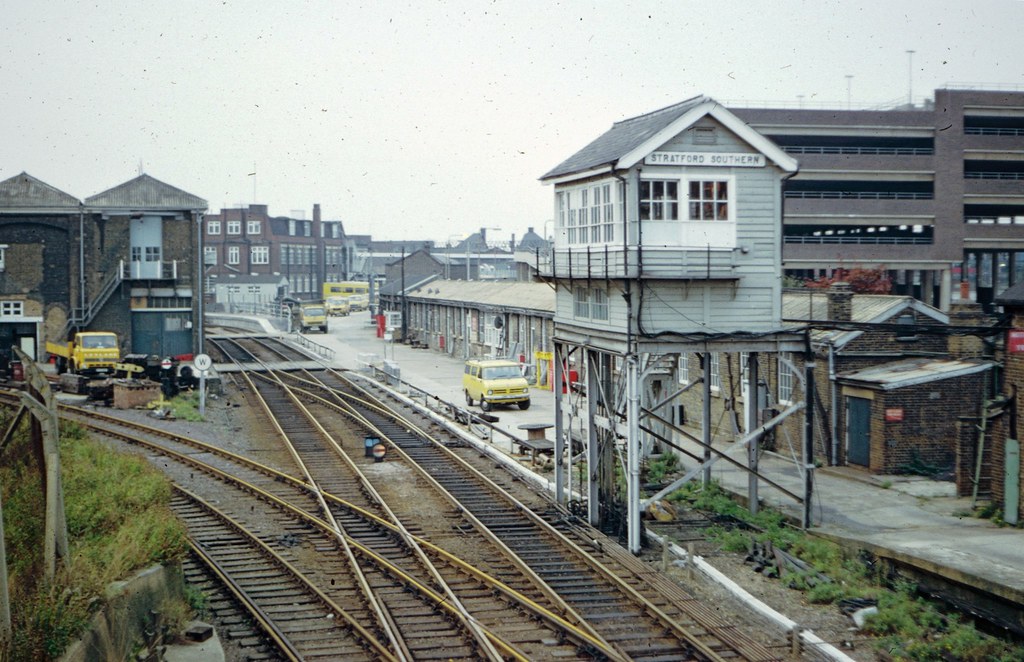 Stratford Southern signal cabin in 1979